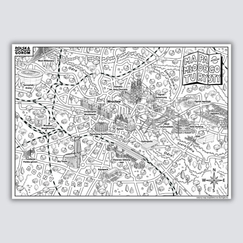 Mapa Młodego Turysty - Wrocław