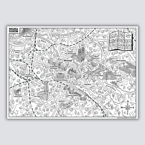 Mapa Młodego Turysty - Wrocław