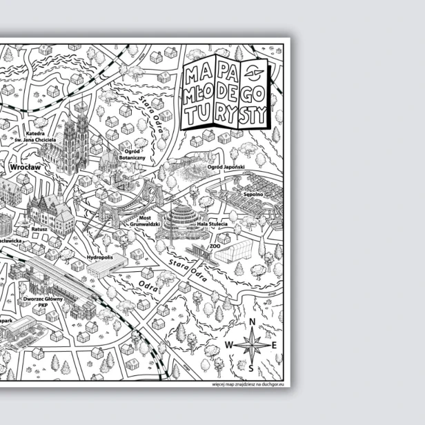 Mapa Młodego Turysty - Wrocław1