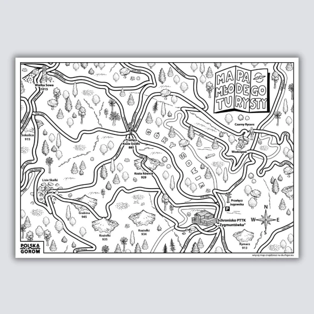 Mapa Młodego Turysty - Wielka Sowa