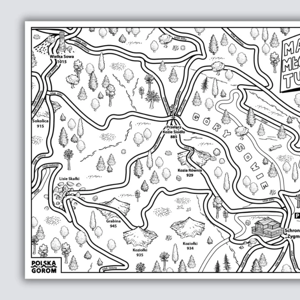 Mapa Młodego Turysty - Wielka Sowa1