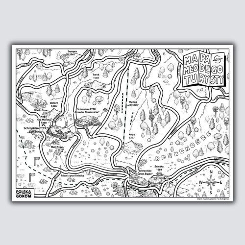 Mapa Młodego Turysty - Śnieżka