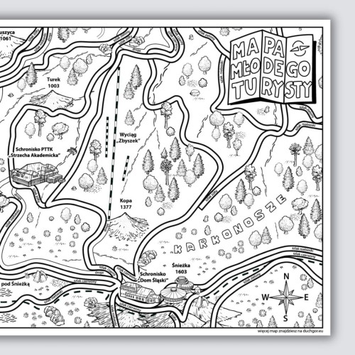 Mapa Młodego Turysty - Śnieżka1