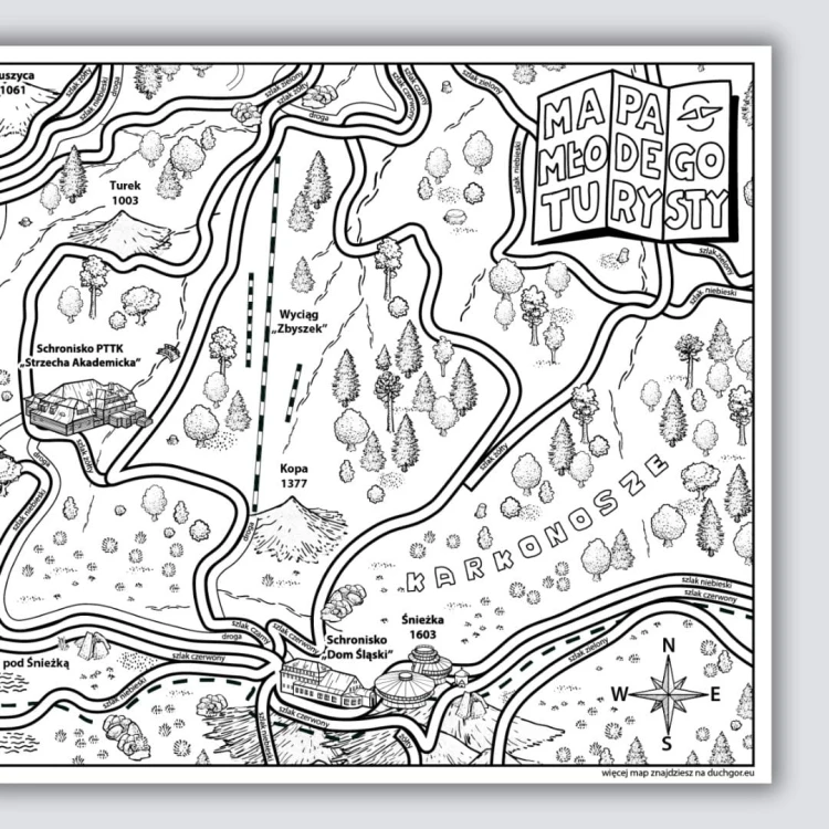 Mapa Młodego Turysty - Śnieżka1
