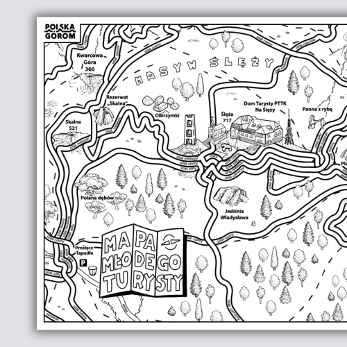 Mapa Młodego Turysty - Ślęża1
