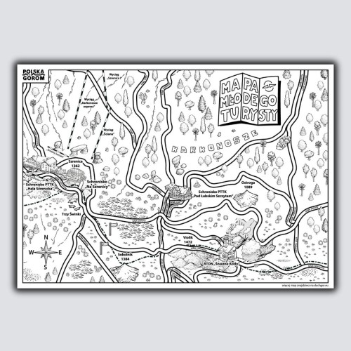 Mapa Młodego Turysty - Śnieżne Kotły