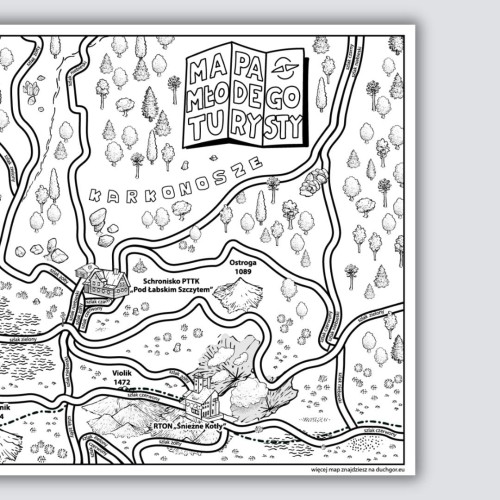 Mapa Młodego Turysty - Śnieżne Kotły1