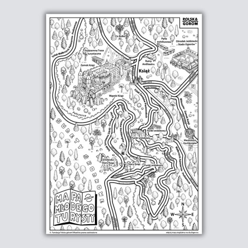 Mapa Młodego Turysty - Zamek Książ
