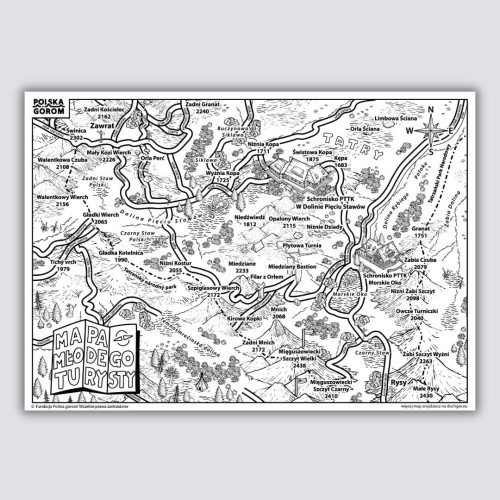 Mapa Młodego Turysty Rysy
