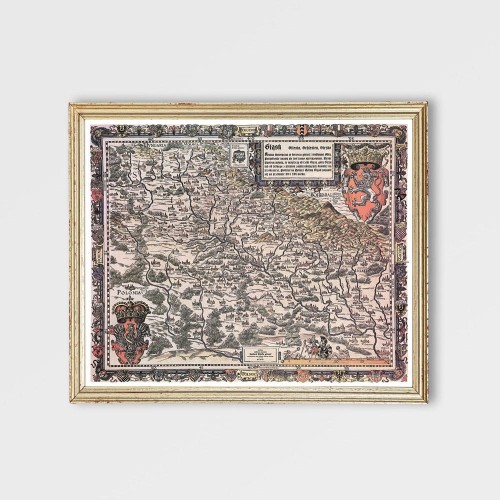 Mapa Śląska M. Helwiga