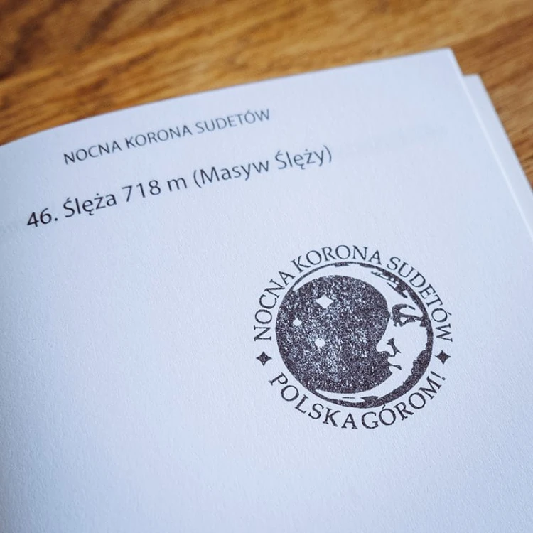 książeczka odznaki "Nocna Korona Sudetów"